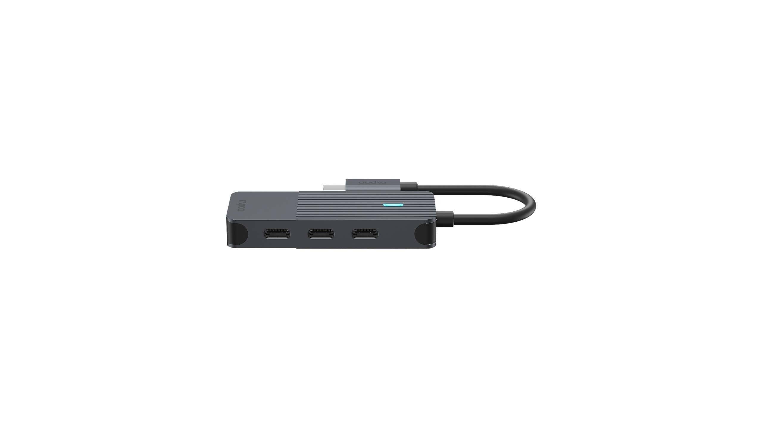 Rapoo Usb-C Hub Grey Usb-C To Usb-C