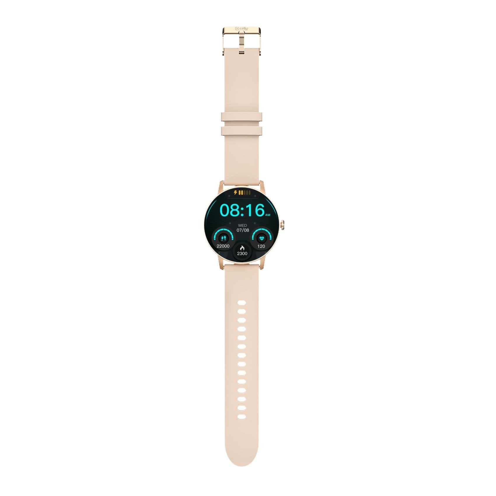 EAN 8021735203018 - Celly TRAINERROUND2BK 3,25 cm (1.28") Digital 320 x 320 Pixeles Pantalla táctil Rosa GPS (satélite) imagen 1