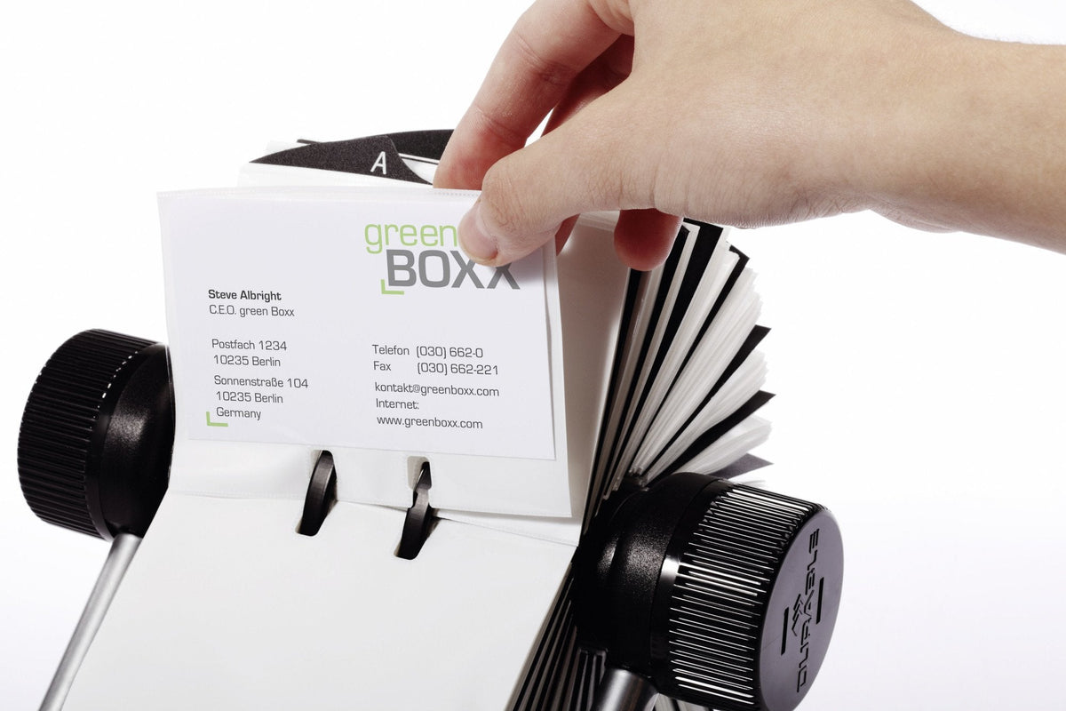 Durable Visifix - Rotationskartei - 200 Compartimentos