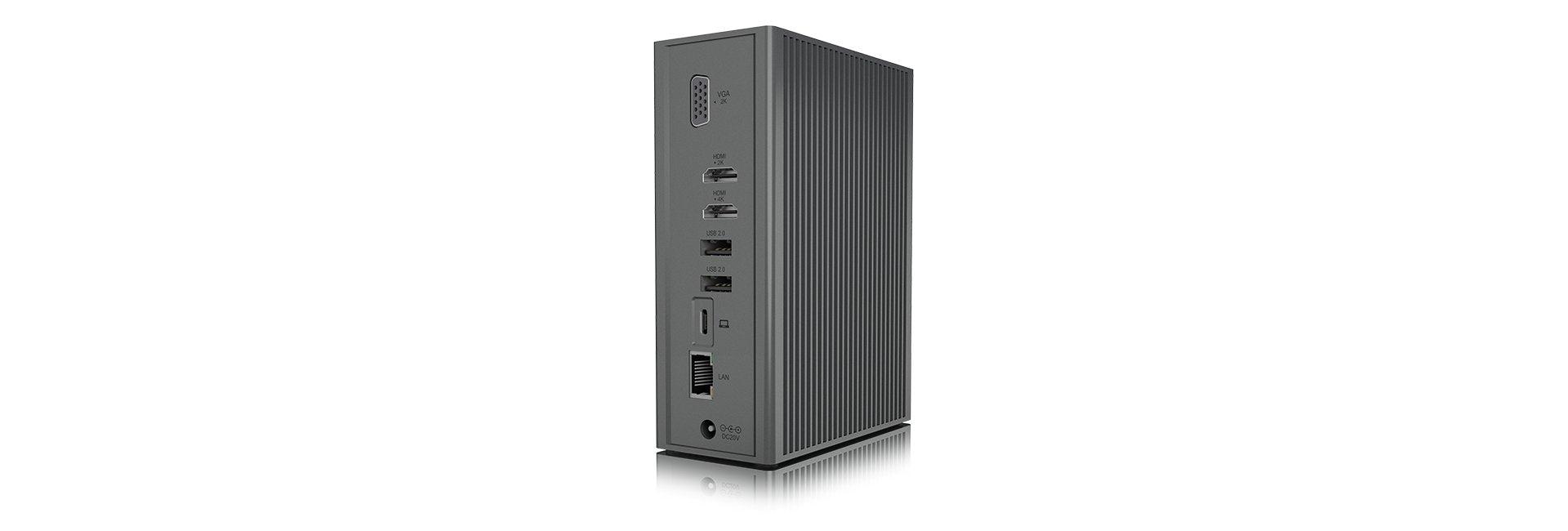 Estación De Acoplamiento Icybox Usb 3.0 -> Dp Usb3.0 Lan 3x Video