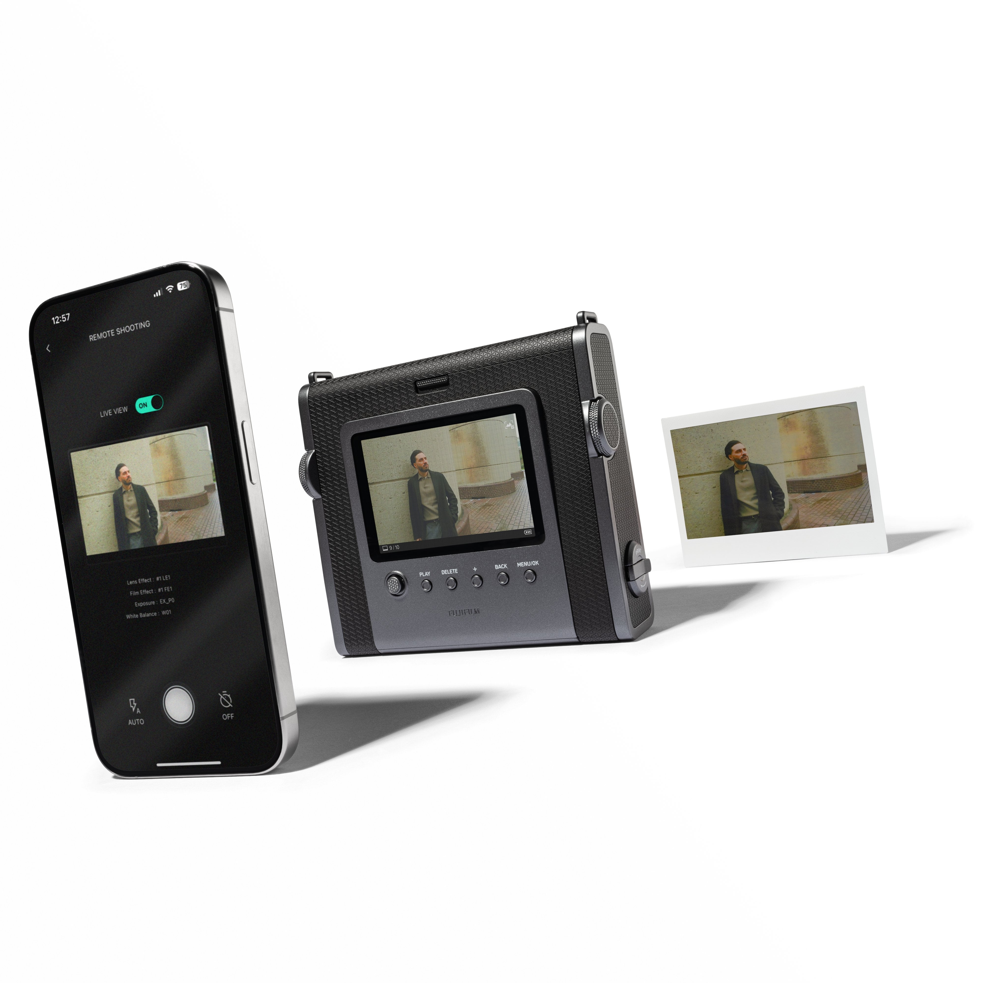 Cámara Fujifilm 16840933 / Inmax Wide Evo Emándar Negro