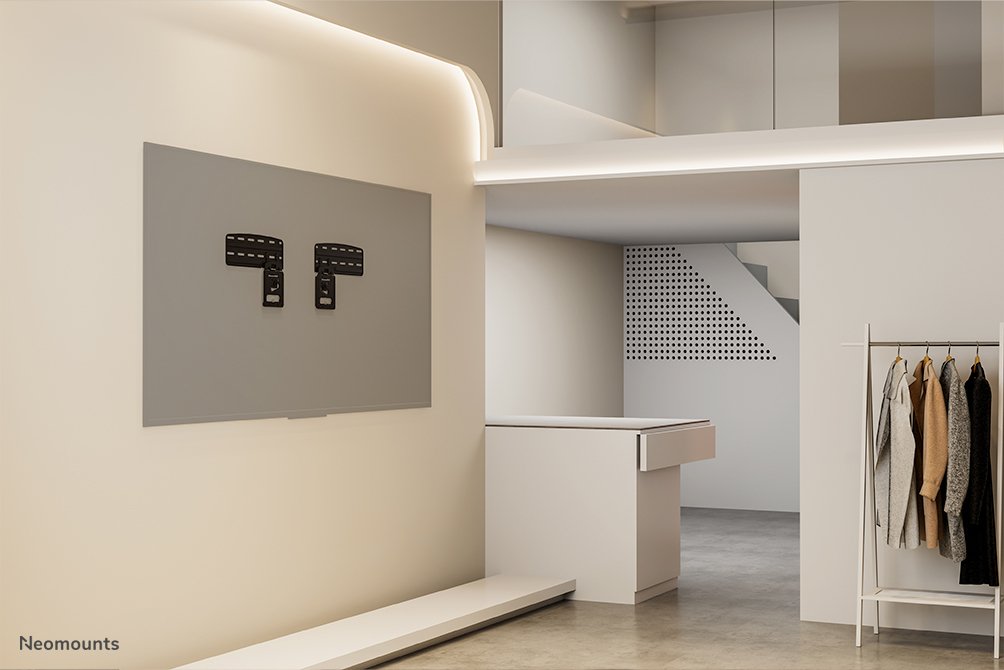 Neomounts Wandhalterung 1200x600mm 60kg 43-85'' Fix Negro Para Samsung