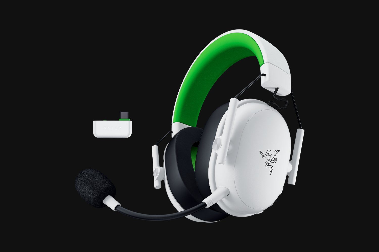 Razer Negroshark V3 X Hyperspeed For Xbox (Blanco, 2,4 Ghz-Dongle, Bluetooth, Usb) Rz04-05420300-R3m1