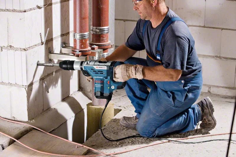 Martillo Perforador Bosch Gbh 5-40 Dce Professional Azul, 1.150 Vatios, Estuche