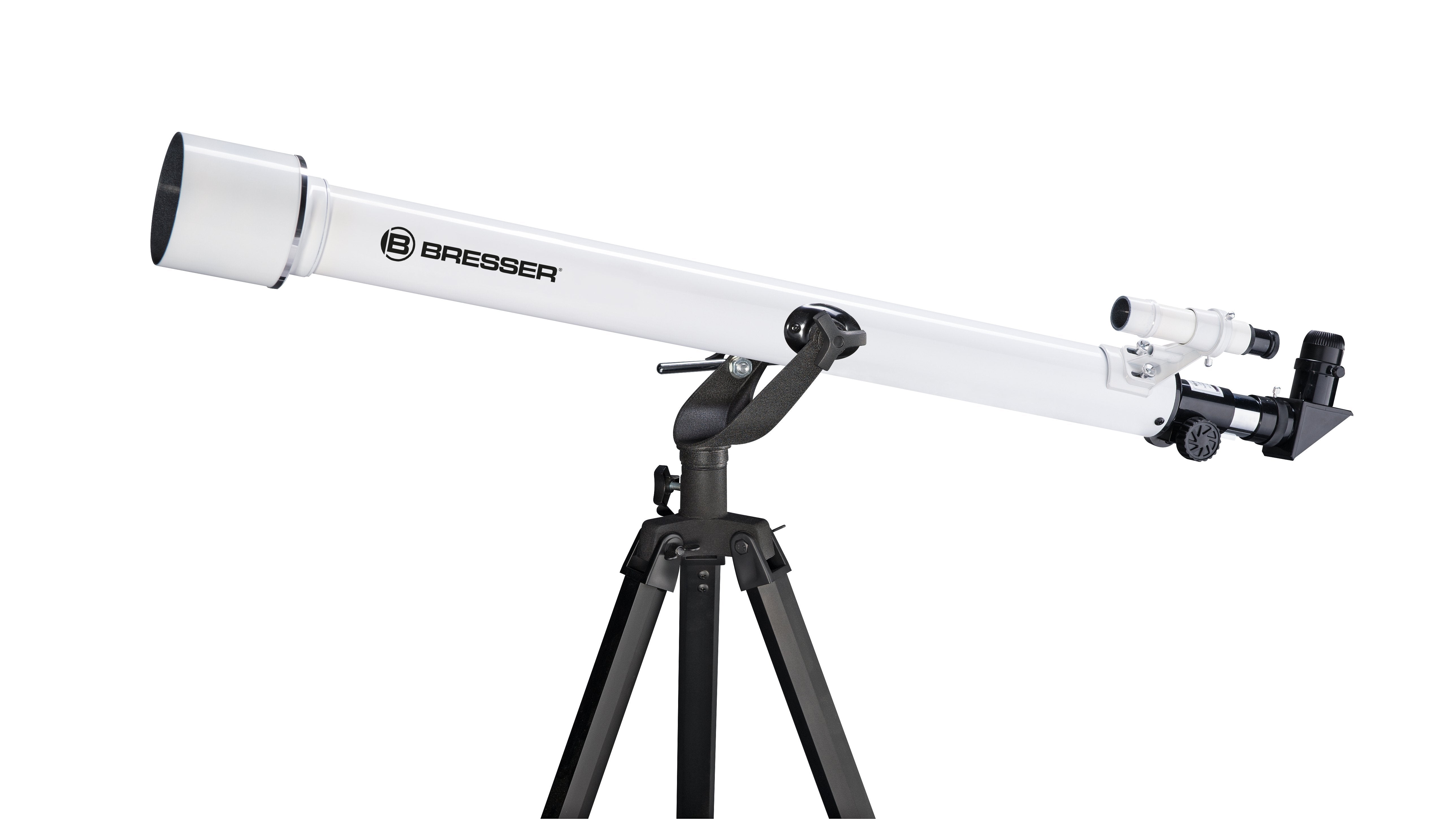 Bresser Optics Classic 60/900 Az Refractor 338x Negro, Blanco