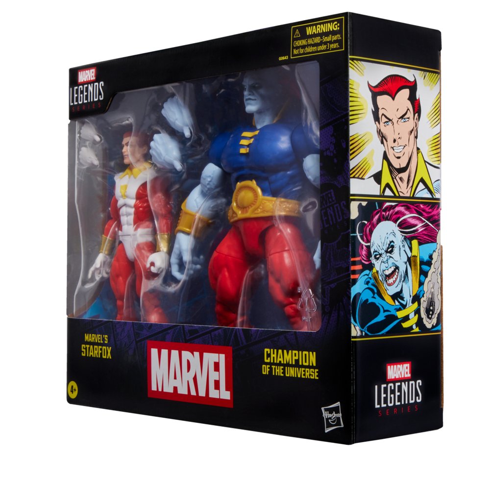 EAN 5010996328755 - Marvel Legends Series Starfox & Champion of the Universe imagen 12