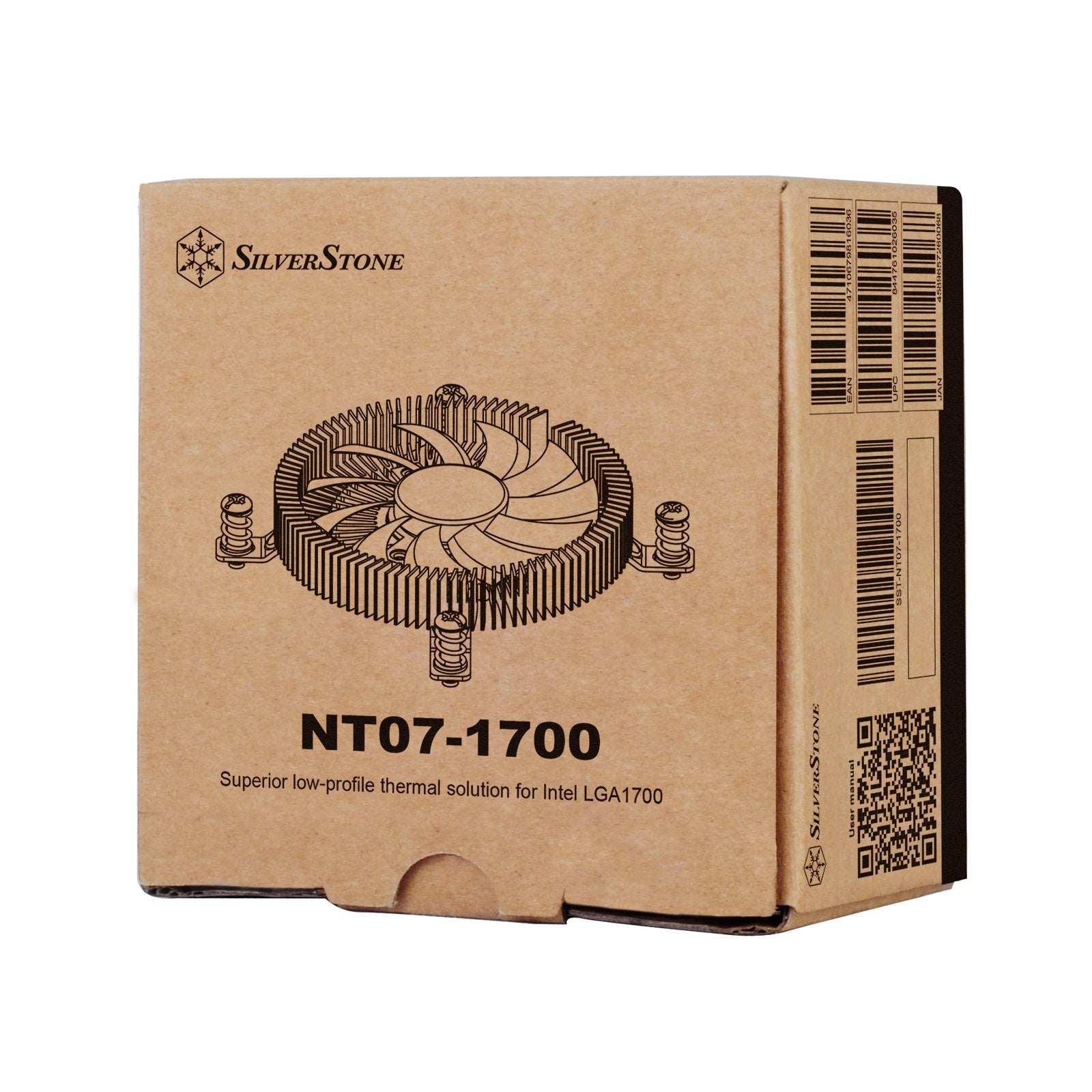 Silverstone Disipador De Cpu Intel Socket 1700 Sst-Nt07-1700
