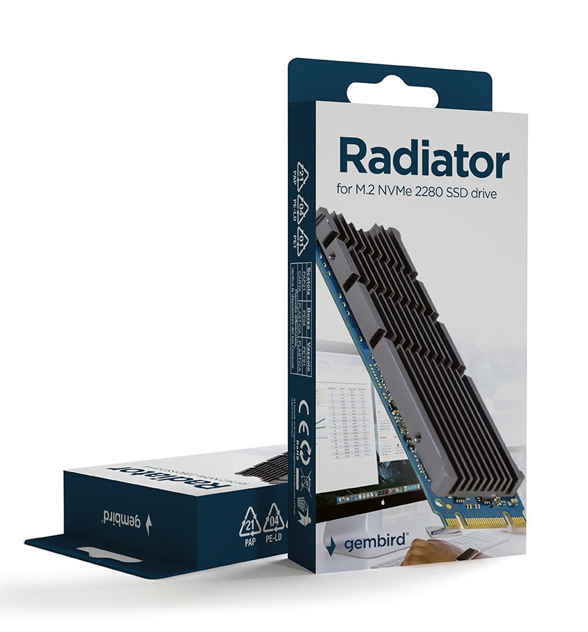 EAN 8716309128261 - Gembird EE2280-R-01 Cooled Radiator imagen 5