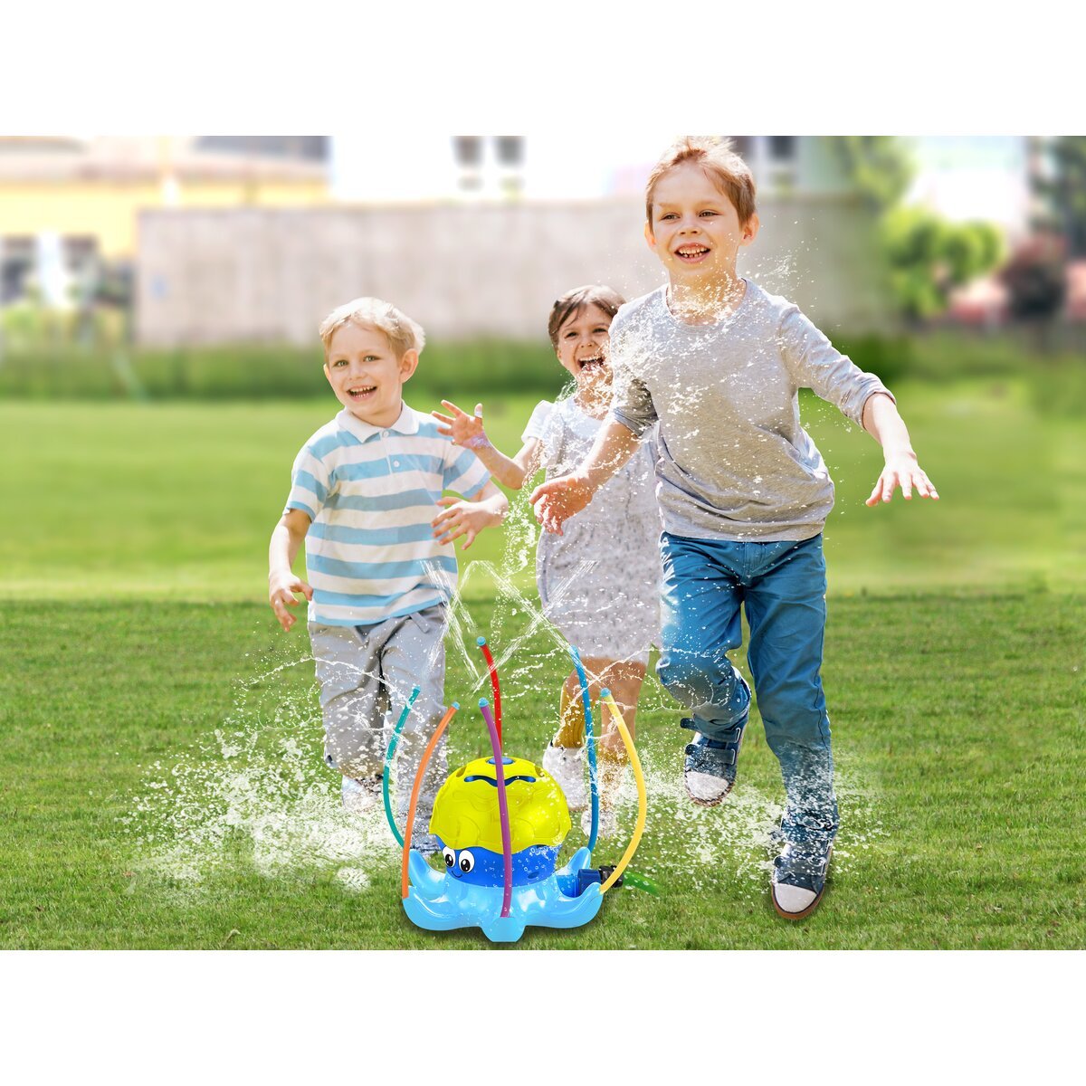 Jamara Mc Fizz Oktopus Aspersor Para Juegos Con Agua