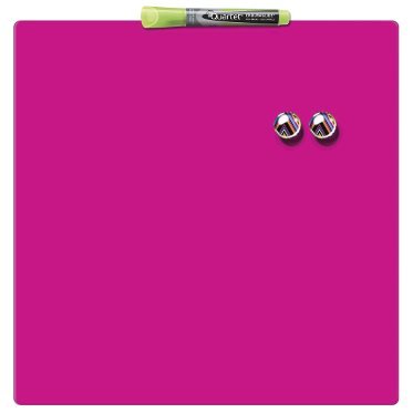 Rexel Pizarra Hogar Magnética 360x360mm Rosa