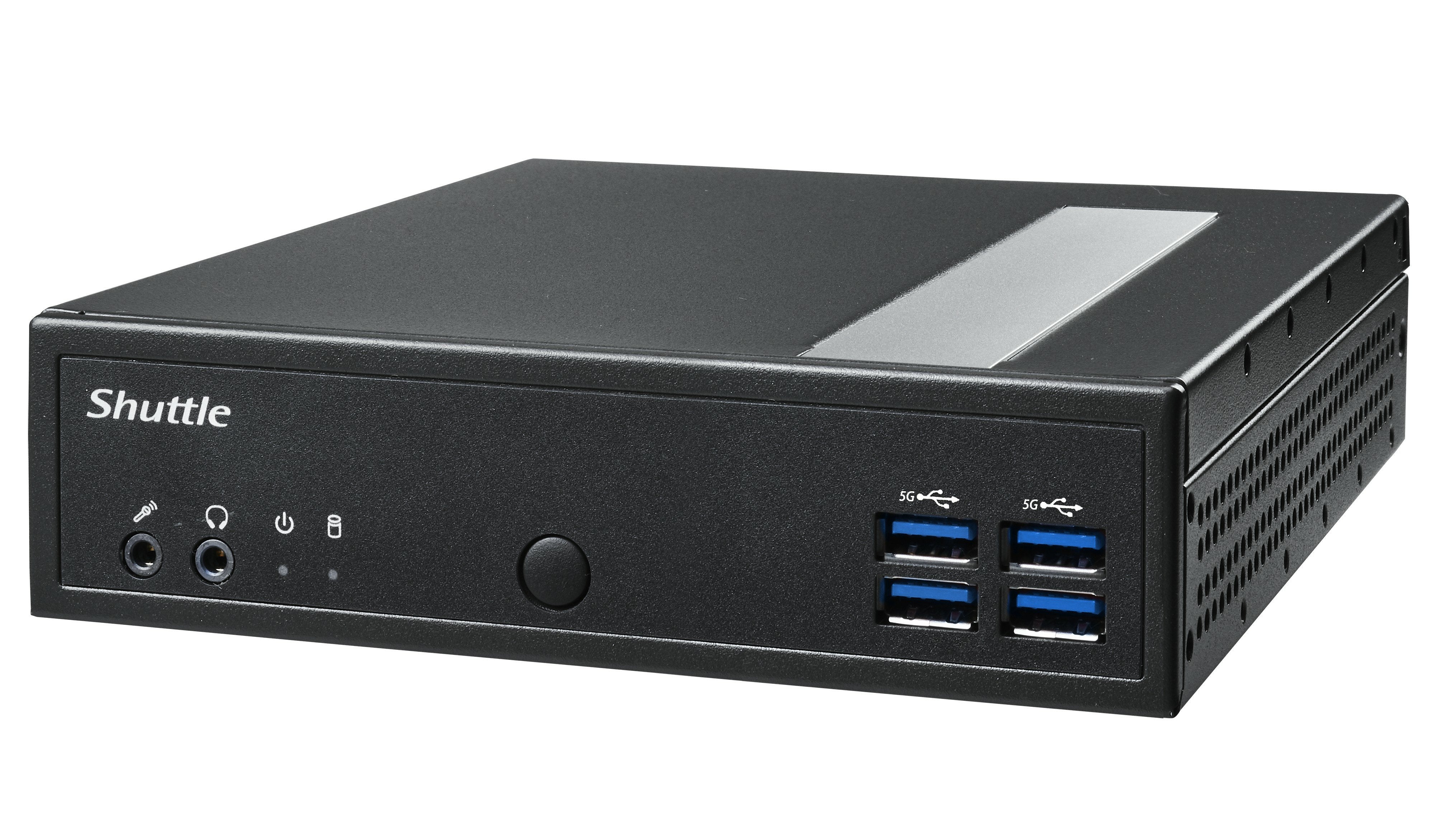 Shuttle Xpc Slim Dl40n (Negro, Ohne Betriebssystem) Dl40n