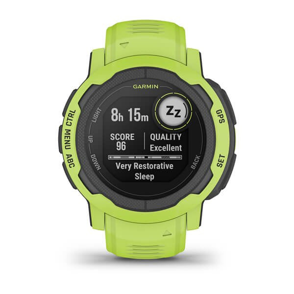 Smartwatch Garmin Instinct 2 Z Czujnikiem TäTna Hrm Elevate (Limonkowy / Limonkowy Pasek)