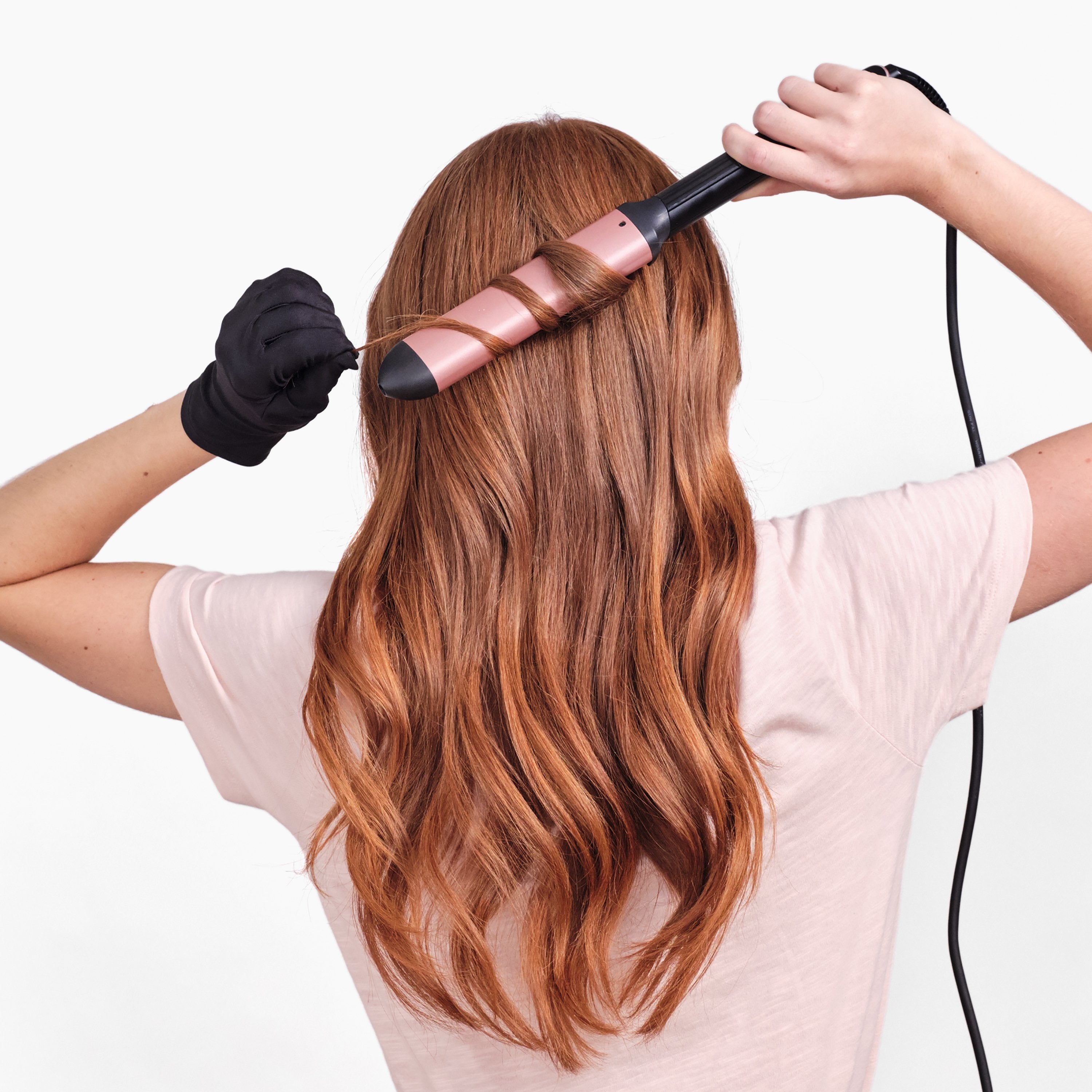 Rizador De Pelo Babyliss Oval Wand Caliente Negro 57 W 2,5 M