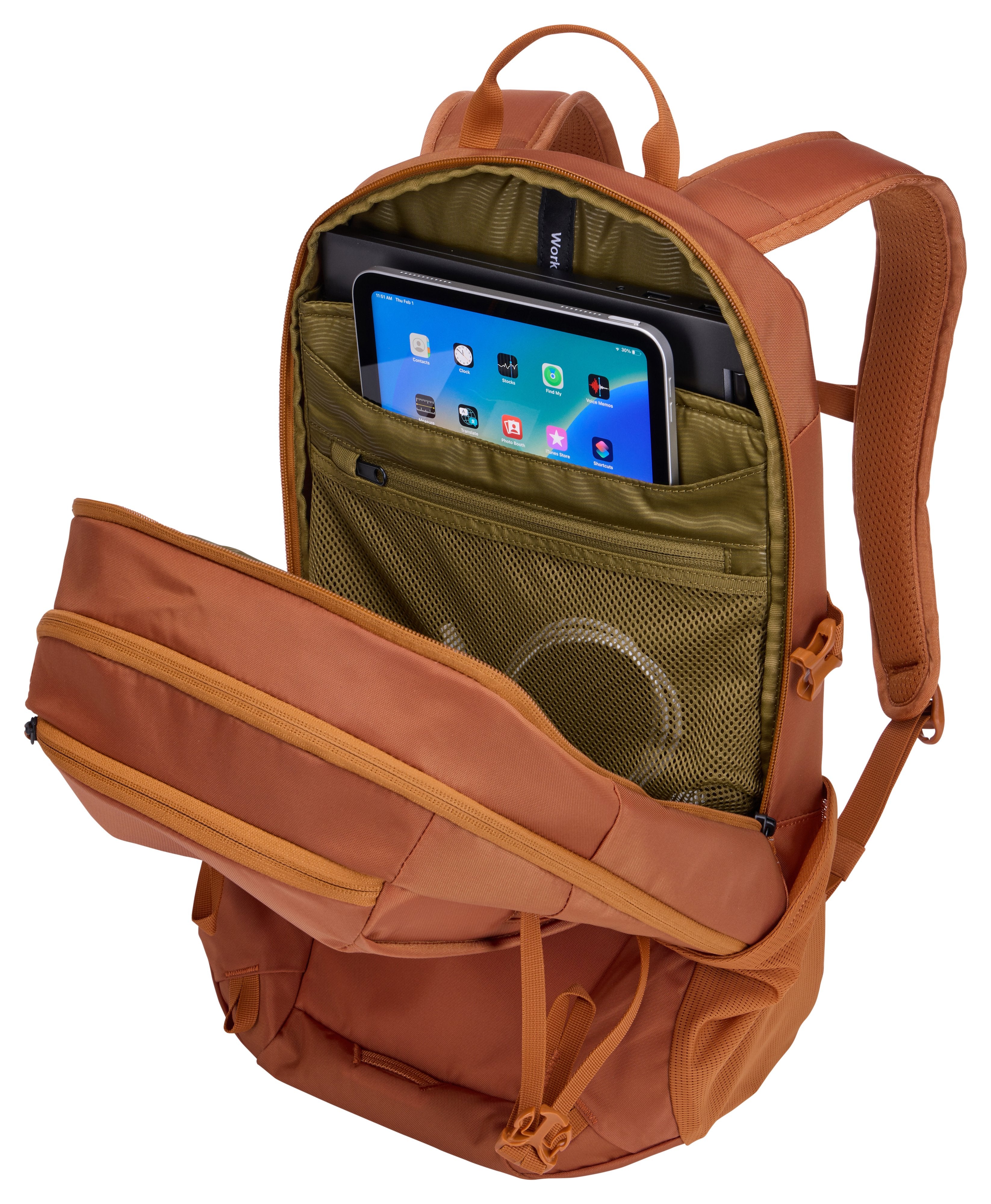 EAN 0085854257183 - Thule EnRoute TEBP4216 Natural orange mochila Mochila informal Naranja Nylon imagen 4