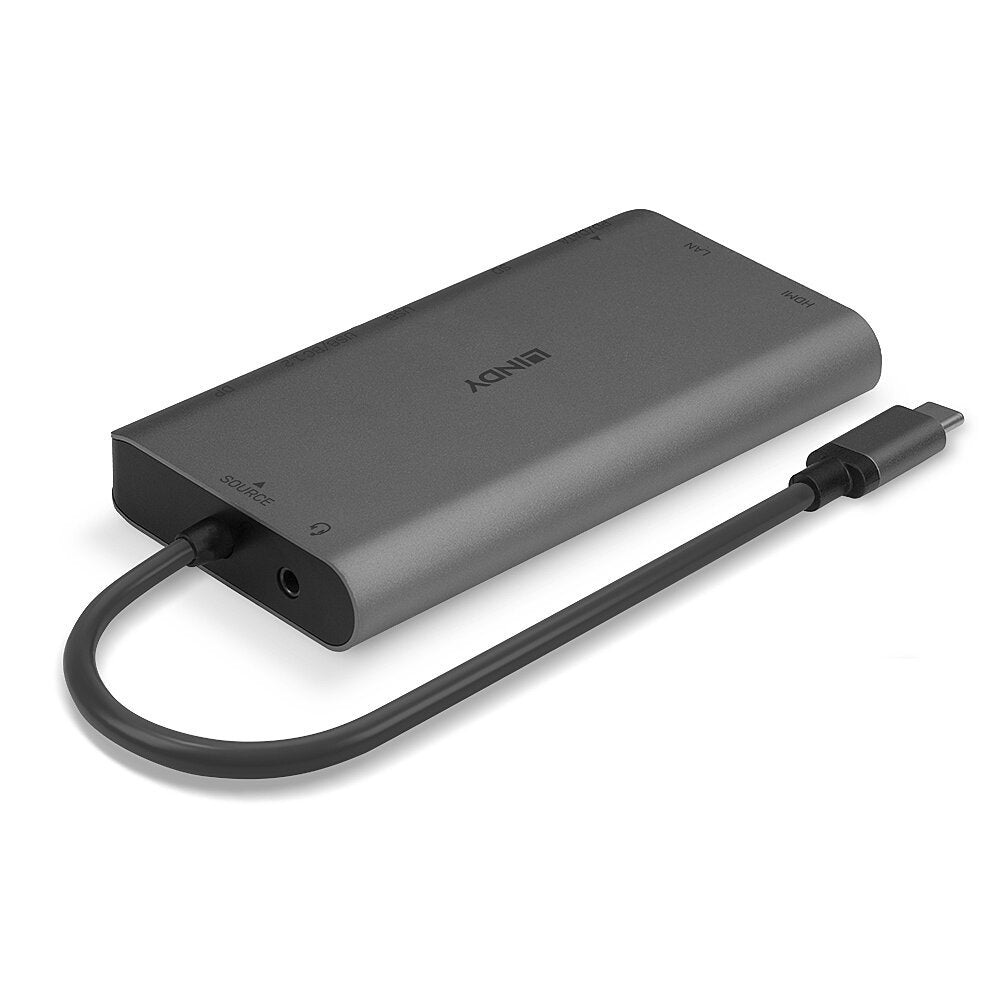 Lindy Usb 3.2 Typ C Mini Dock 4k Hdmi&Dp Pd 3.0 100w Usb 3.2