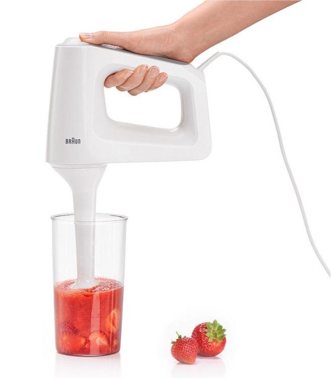 EAN 8021098773241 - Braun HM 3135 WH Batidora de mano 500 W Gris, Blanco imagen 13