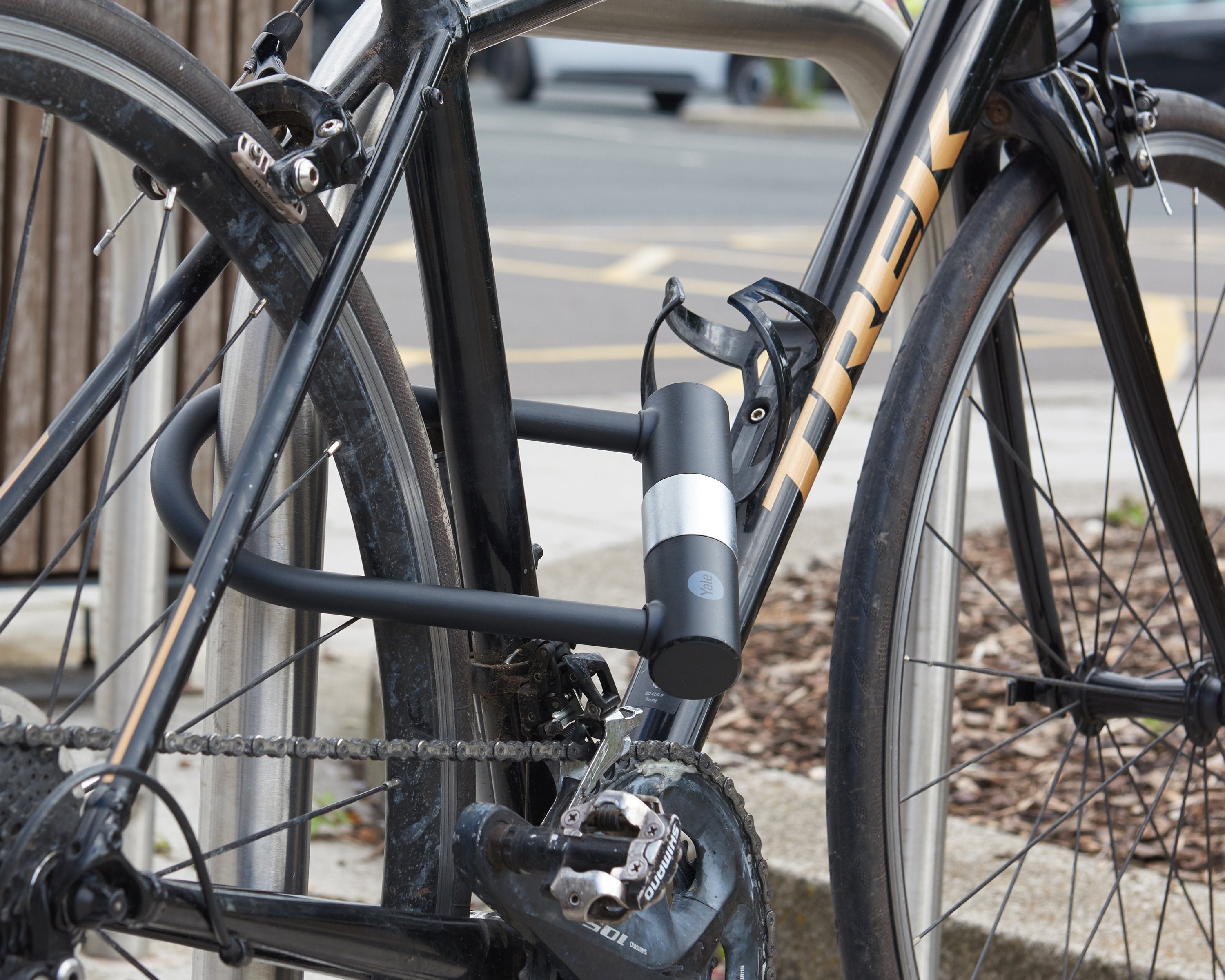 EAN 5052847134399 - Yale YUL0/18/192/2 candado para bicicleta Negro Candado en U imagen 5