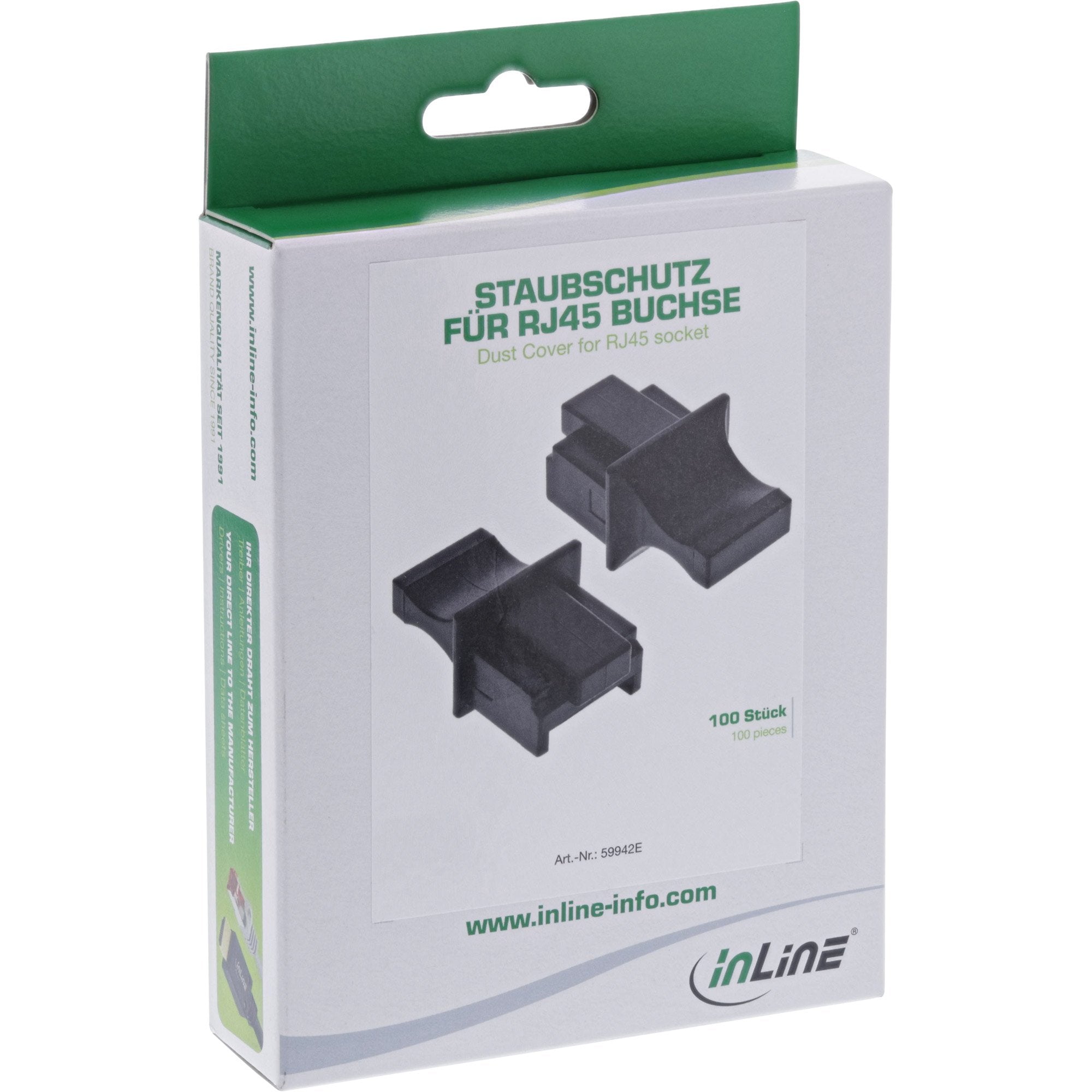 EAN 4043718188642 - InLine 59942E protector contra el polvo Negro imagen 4