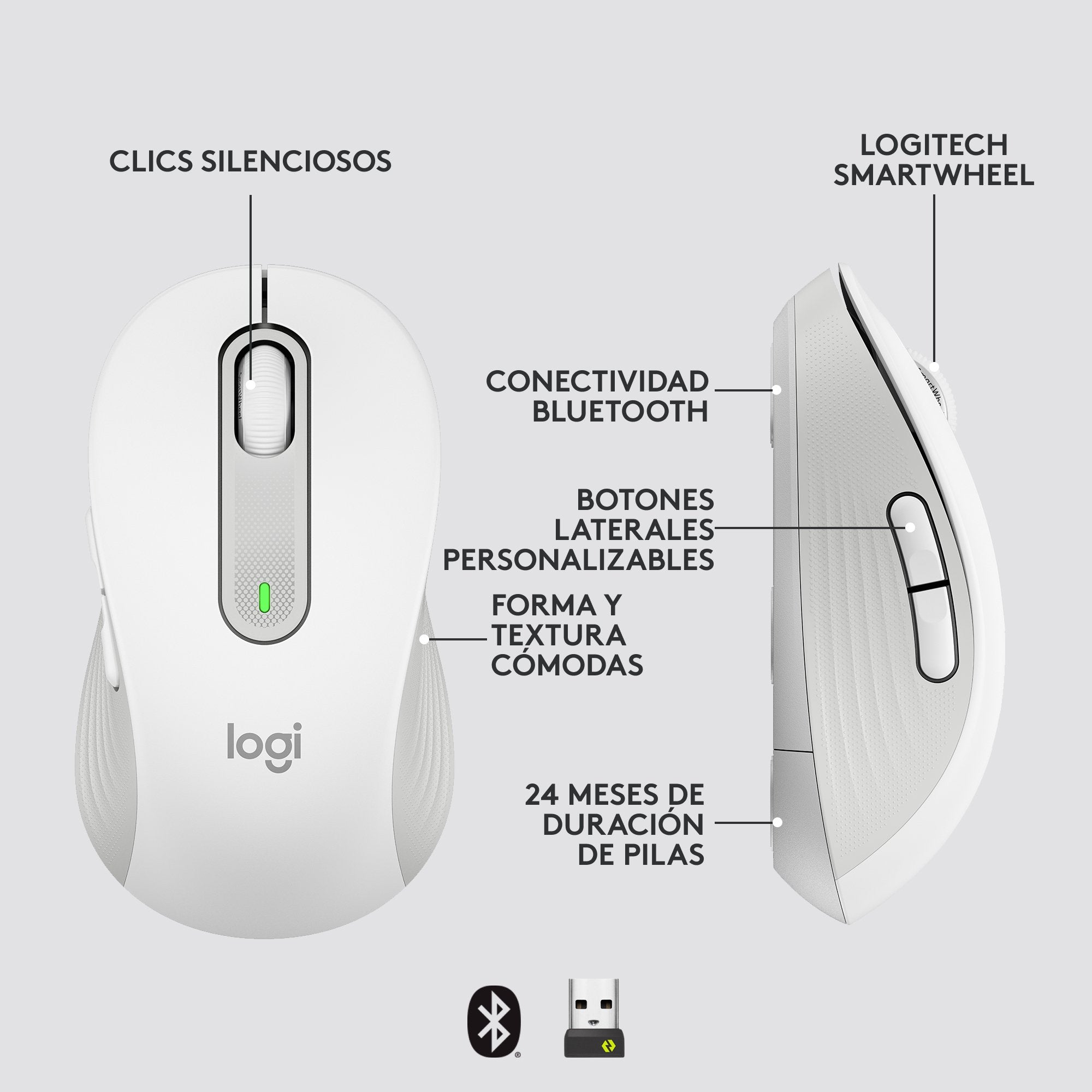 EAN 5099206097247 - Logitech 910-006255 ratón Oficina mano derecha Bluetooth Óptico 4000 DPI imagen 13