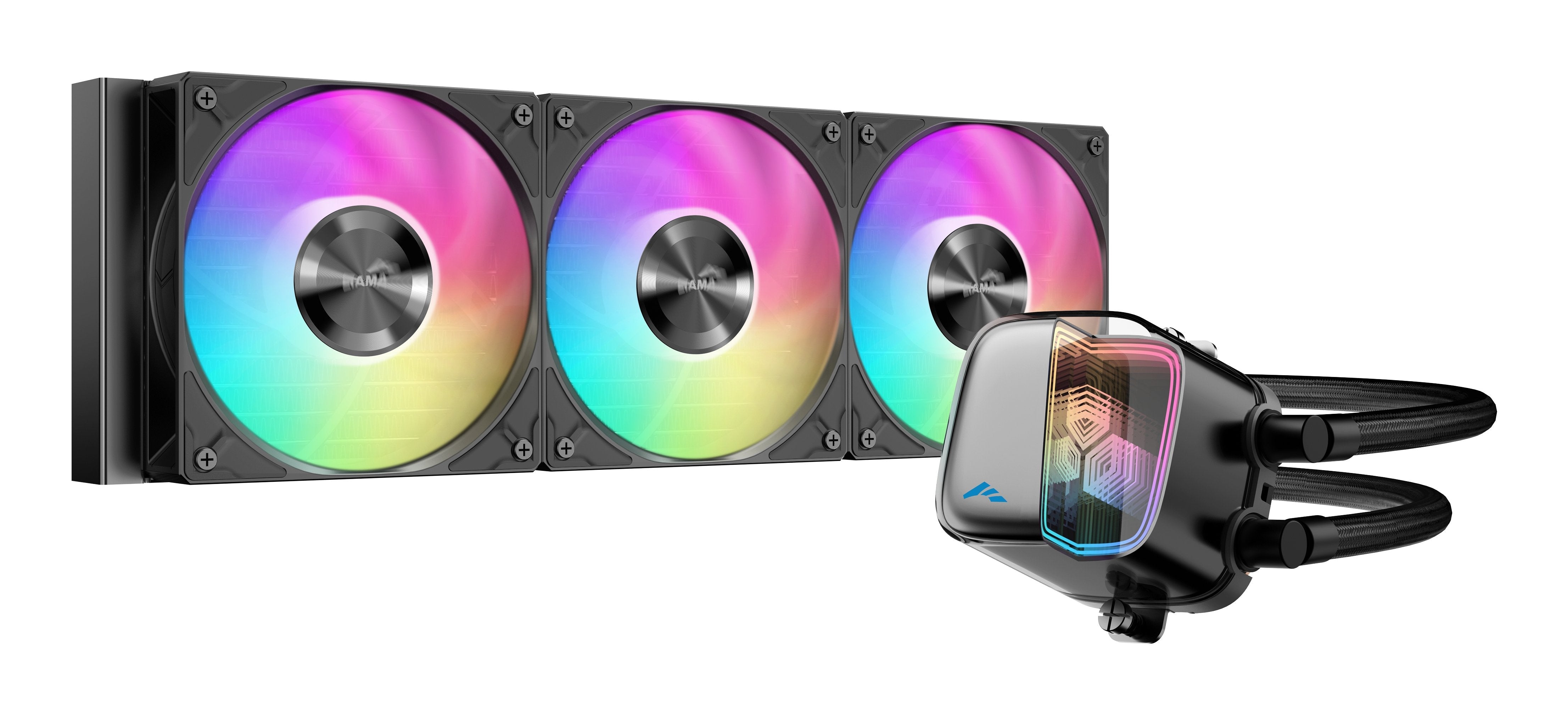 Sama L70 360 Wasserkã¼hlung Argb Infinity Mirror Black Retail