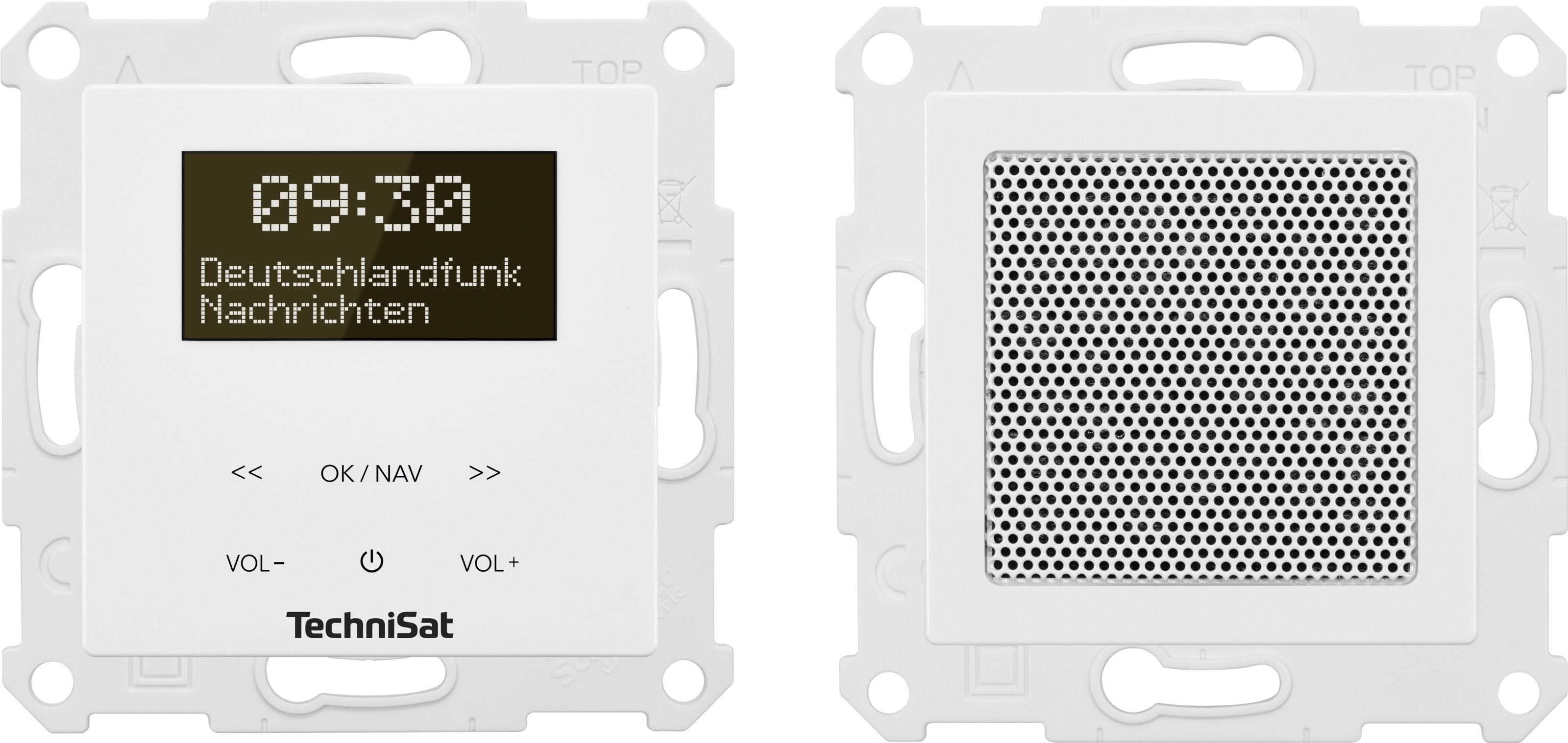 EAN 4019588139015 - TechniSat DIGITRADIO UP 55 Montado en la pared Analógico y digital Blanco imagen 1