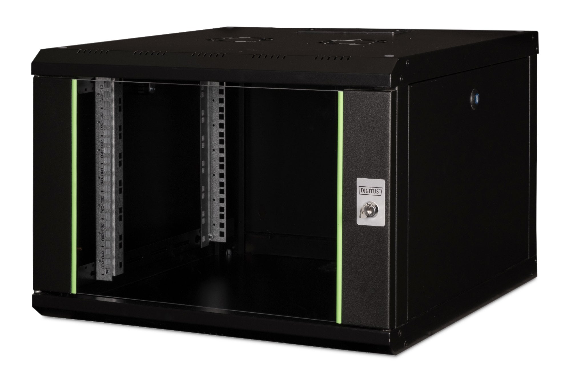 EAN 4016032257622 - Digitus DN-19 07U-6/6-SW armario rack 7U Bastidor de pared Negro imagen 1