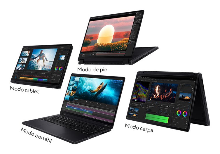 EAN 4711387626757 - ASUS ProArt PX13 HN7306WV-LX011W Híbrido (2-en-1) 33,8 cm (13.3") Pantalla táctil LPDDR5x-SDRAM NVIDIA Ge imagen 5