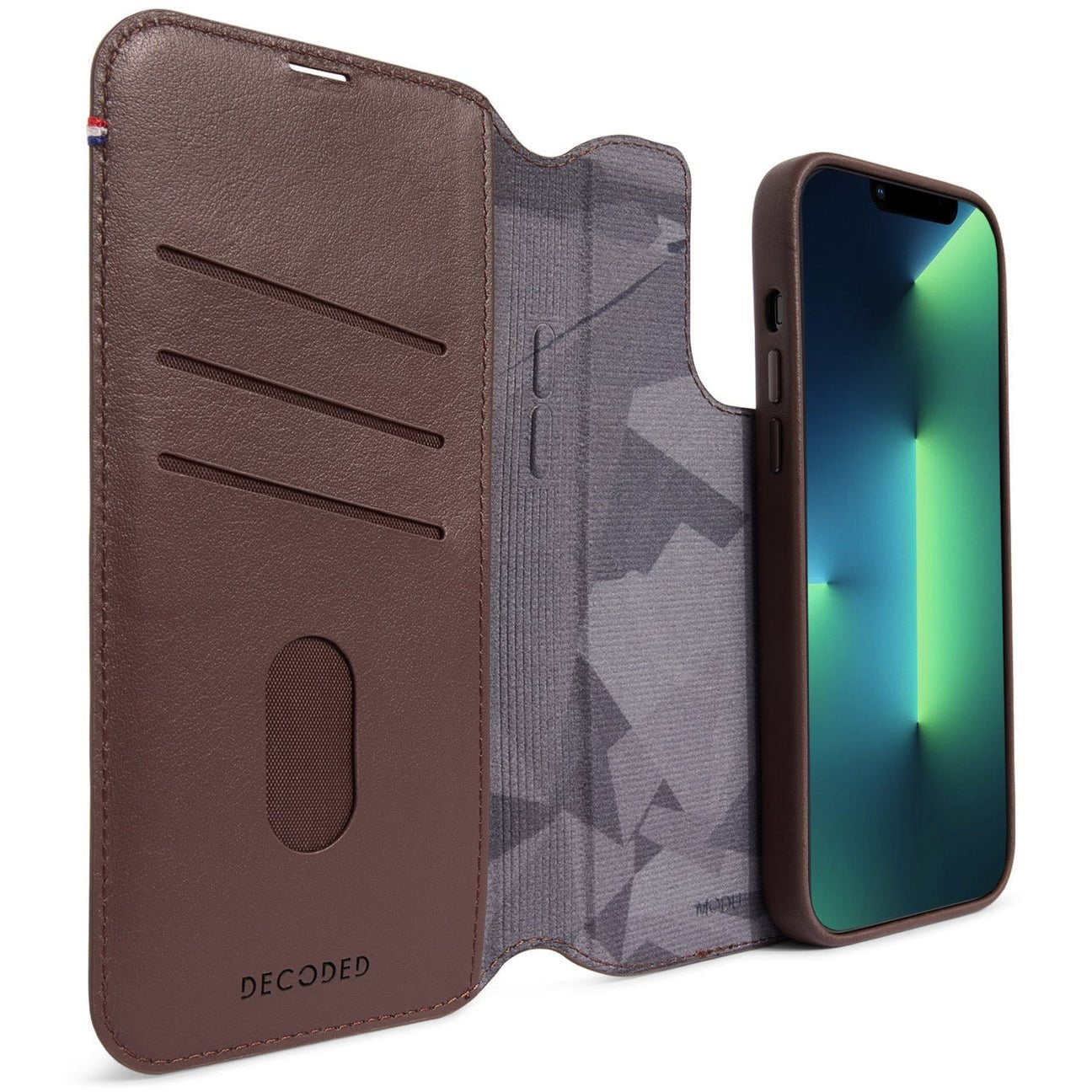 EAN 8720593006921 - Decoded Modu Wallet funda para teléfono móvil 17 cm (6.69") Funda cartera Marrón, Chocolate imagen 7