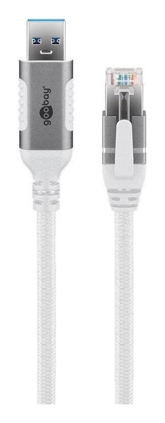 EAN 4040849741630 - Goobay 74163 cable de red Blanco 10 m Cat6 F/UTP (FTP) imagen 2