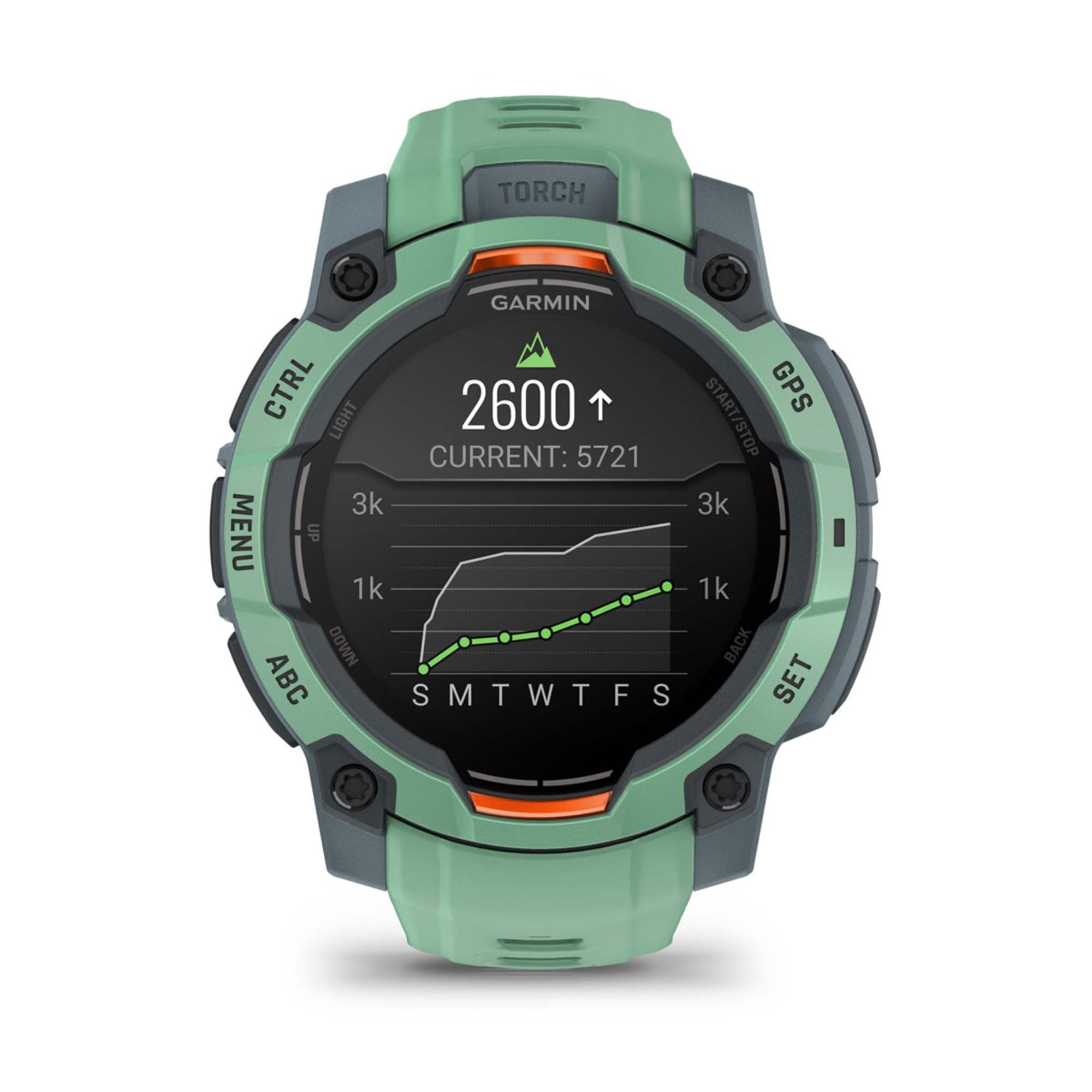Garmin Instinct 3 Amoled 45mm Verde Con Correa Verde - Reloj Inteligente Con Gps