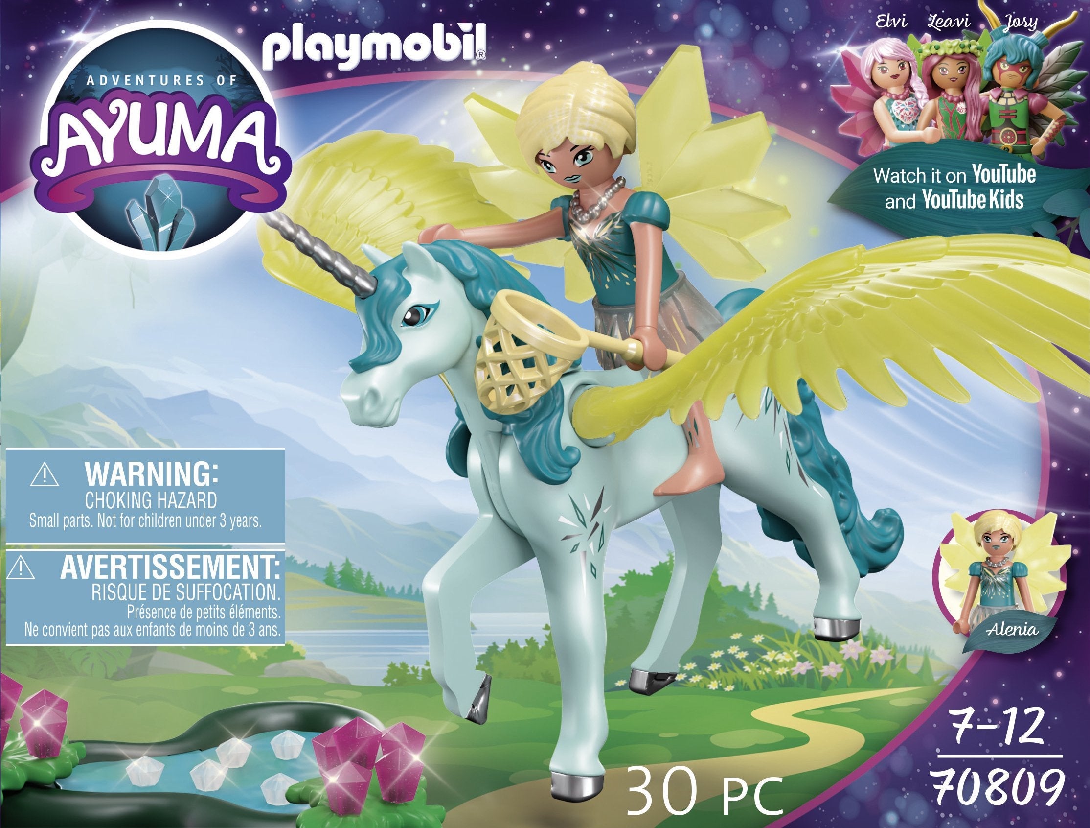 Playmobil 70809 Crystal Fairy Con Unicornio