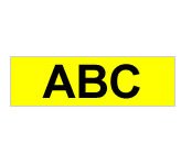 Brother Tzefx611,Negro Sobre Amarillo,Rollo (0,6 Cm X 8 M) 1 Bobina(S) Cinta Flexible,Para P-Touch Pt-1010, D210, D450, D800, E110, E550, H107, H110, H200, P300, P750, P900, P950