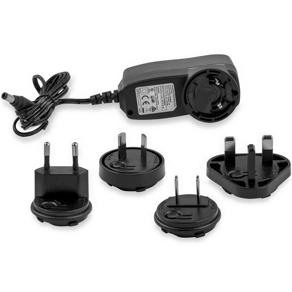 EAN 0065030880985 - StarTech.com SVA20N2NEUA adaptador e inversor de corriente Interior 40 W Negro imagen 1