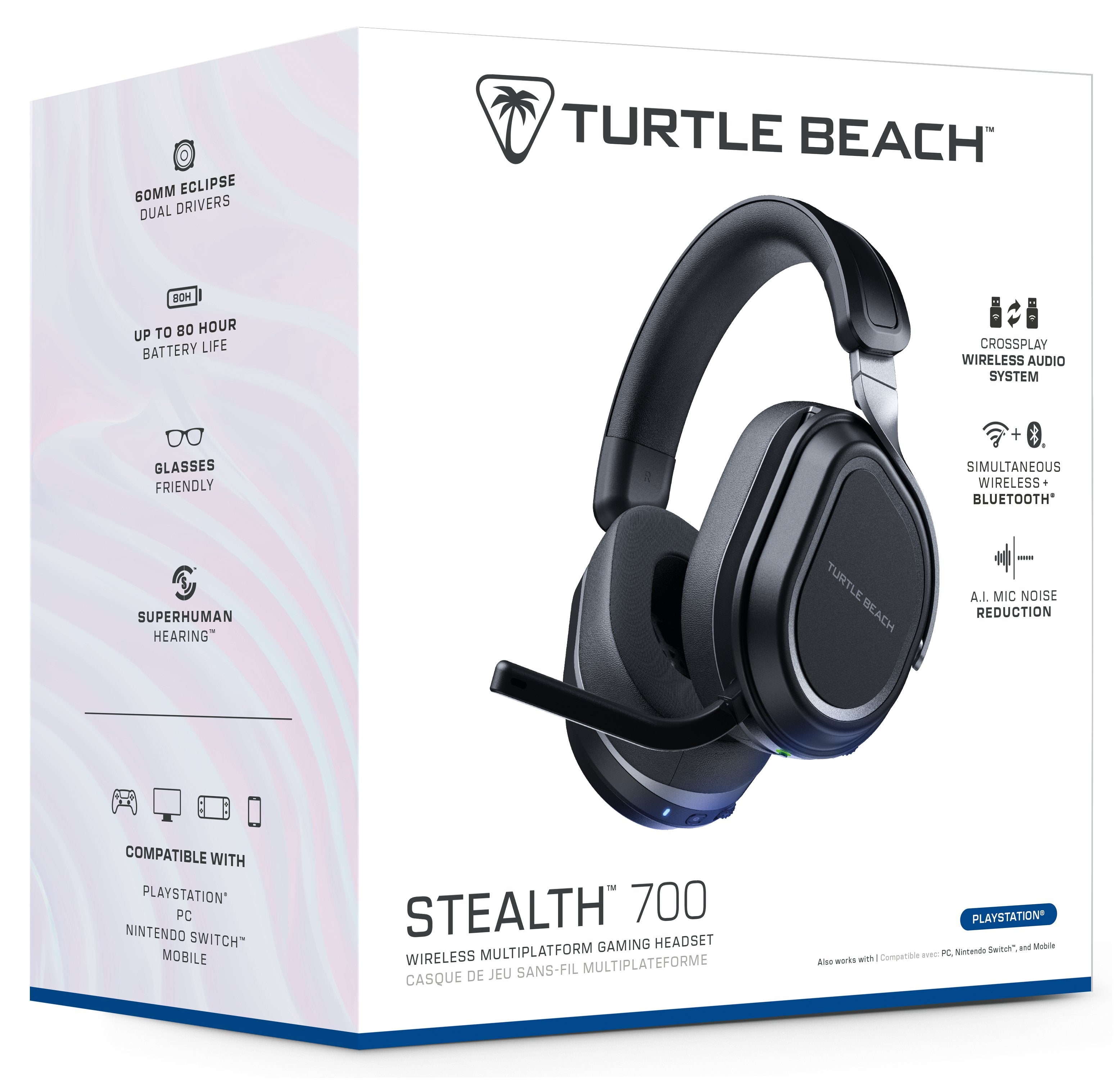 EAN 0731855031009 - Turtle Beach Stealth 700 Auriculares Alámbrico Diadema Juego Bluetooth Negro imagen 10