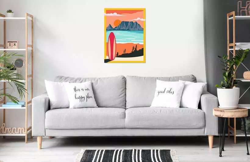 Ravensburger Creart - Sunset En La Playa, Pintura 23898