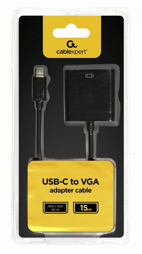 EAN 8716309100021 - Gembird AB-CM-VGAF-01 Adaptador gráfico USB 1920 x 1080 Pixeles Negro imagen 2