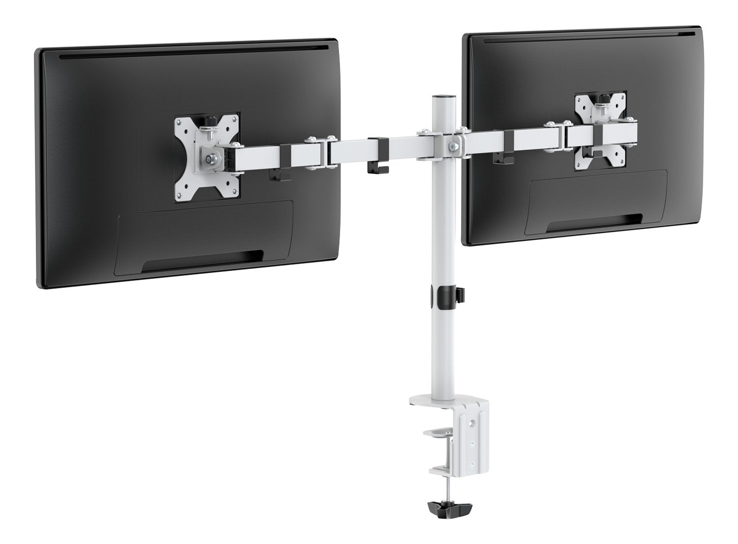 Deltaco Gaming Dual Monitor Tischhalterung 13''-32'' Weiá