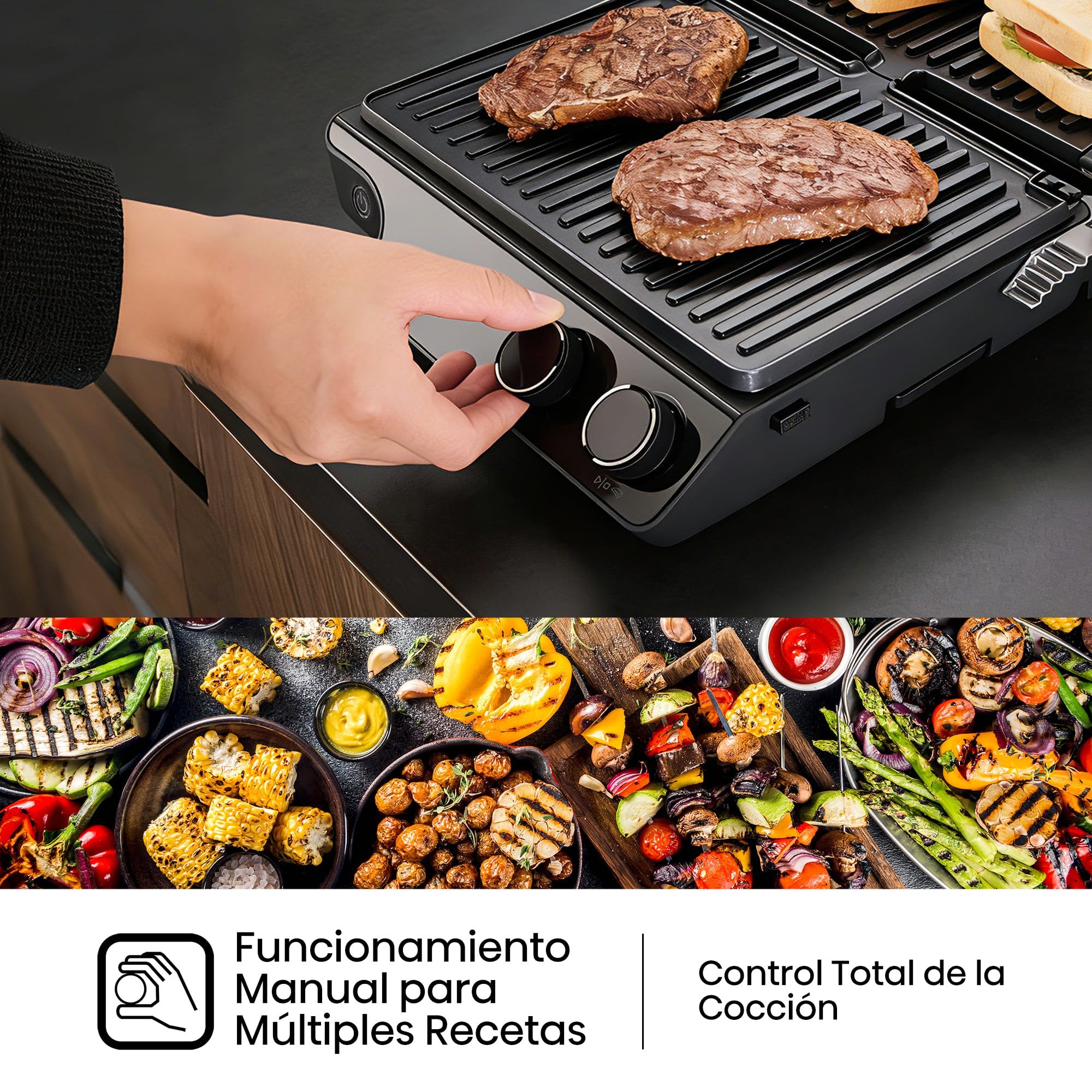 EAN 3838782819896 - Hisense HCG2000XXL parrilla eléctrica de contacto imagen 12