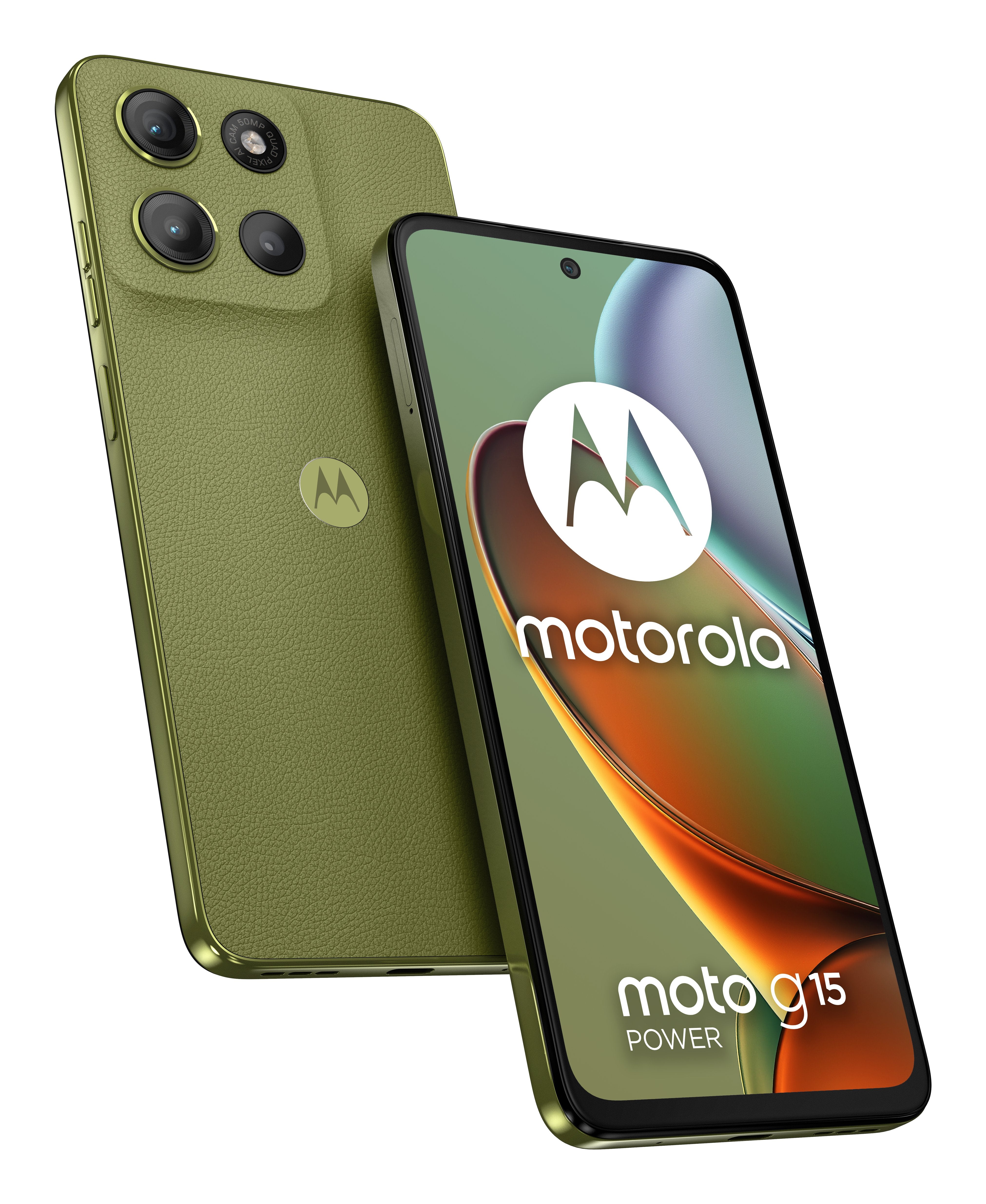 EAN 840023284960 - Motorola moto g15 power 17,1 cm (6.72") SIM doble Android 15 4G USB Tipo C 8 GB 256 GB 6000 mAh Verde imagen 1