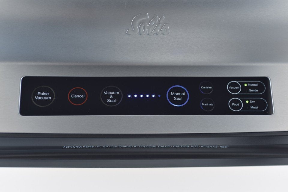 EAN 7611210922209 - Solis Vac Prestige sellador al vacío 800 mbar Negro, Acero inoxidable imagen 2