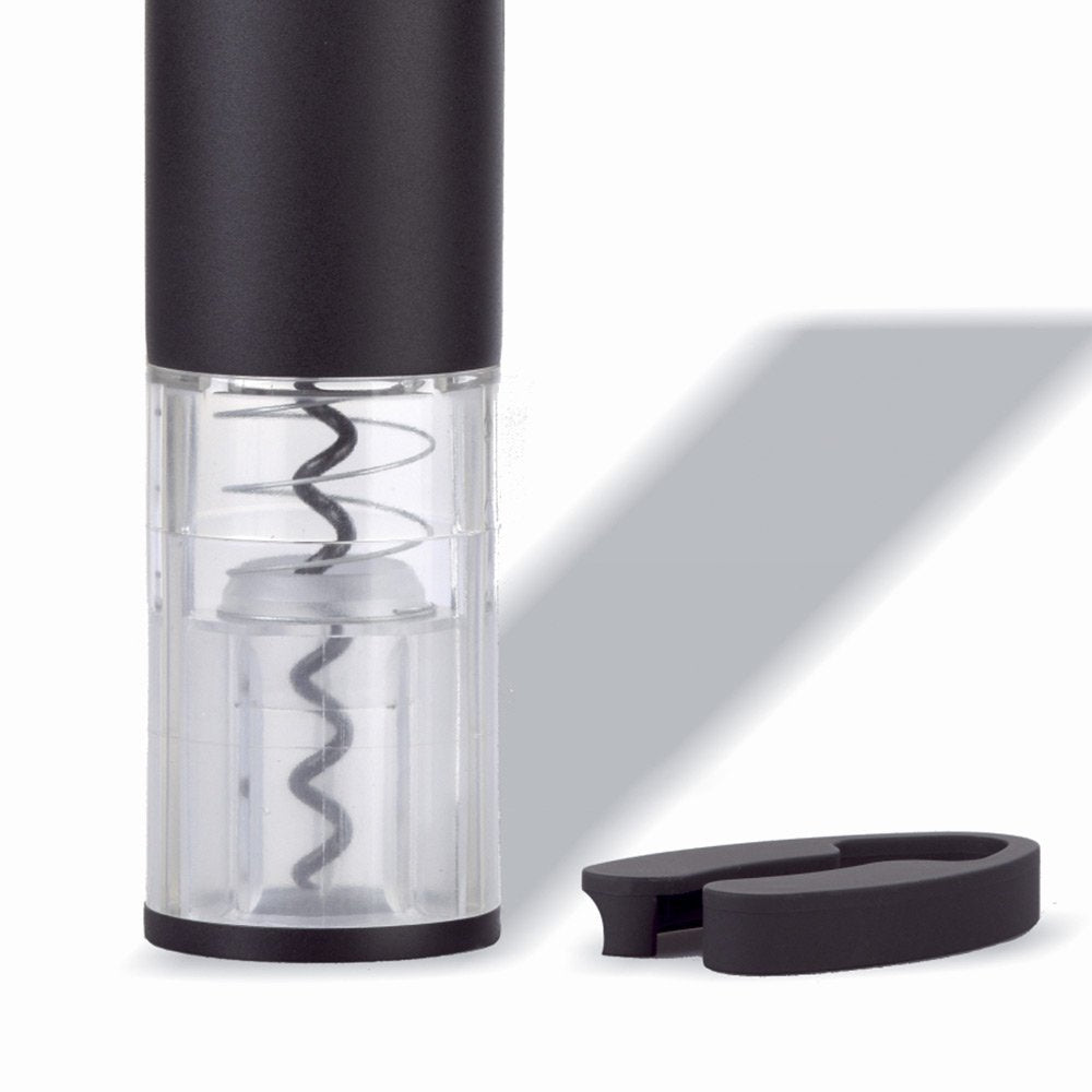 EAN 5608475005633 - Haeger WO-0BB.001A sacacorchos Abridor de vino eléctrico Negro, Transparente imagen 2