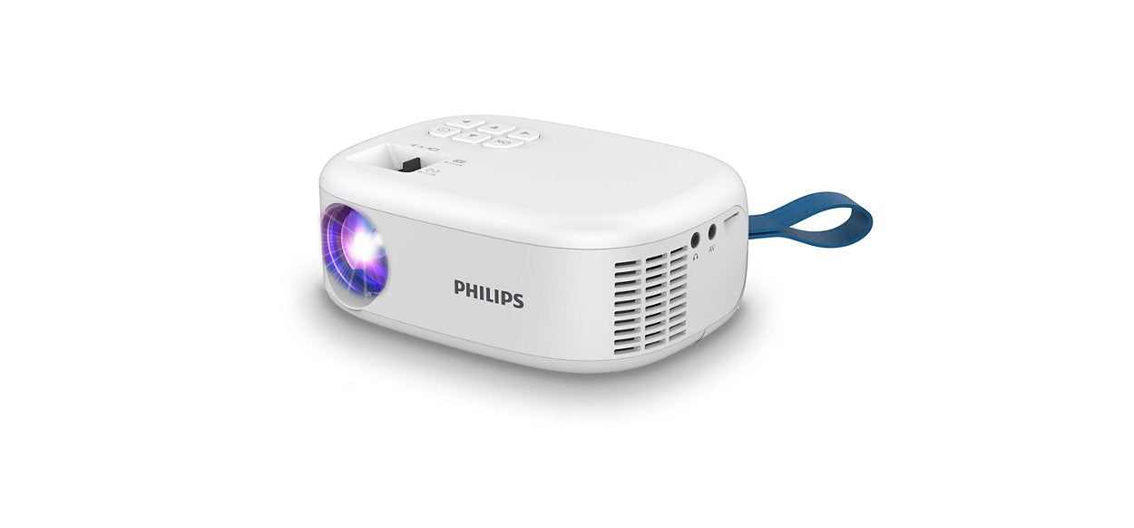 Proyector Doméstico Philips Neopix 113, 1280x720, 100lm, 16:9, 3000:1, Blanco