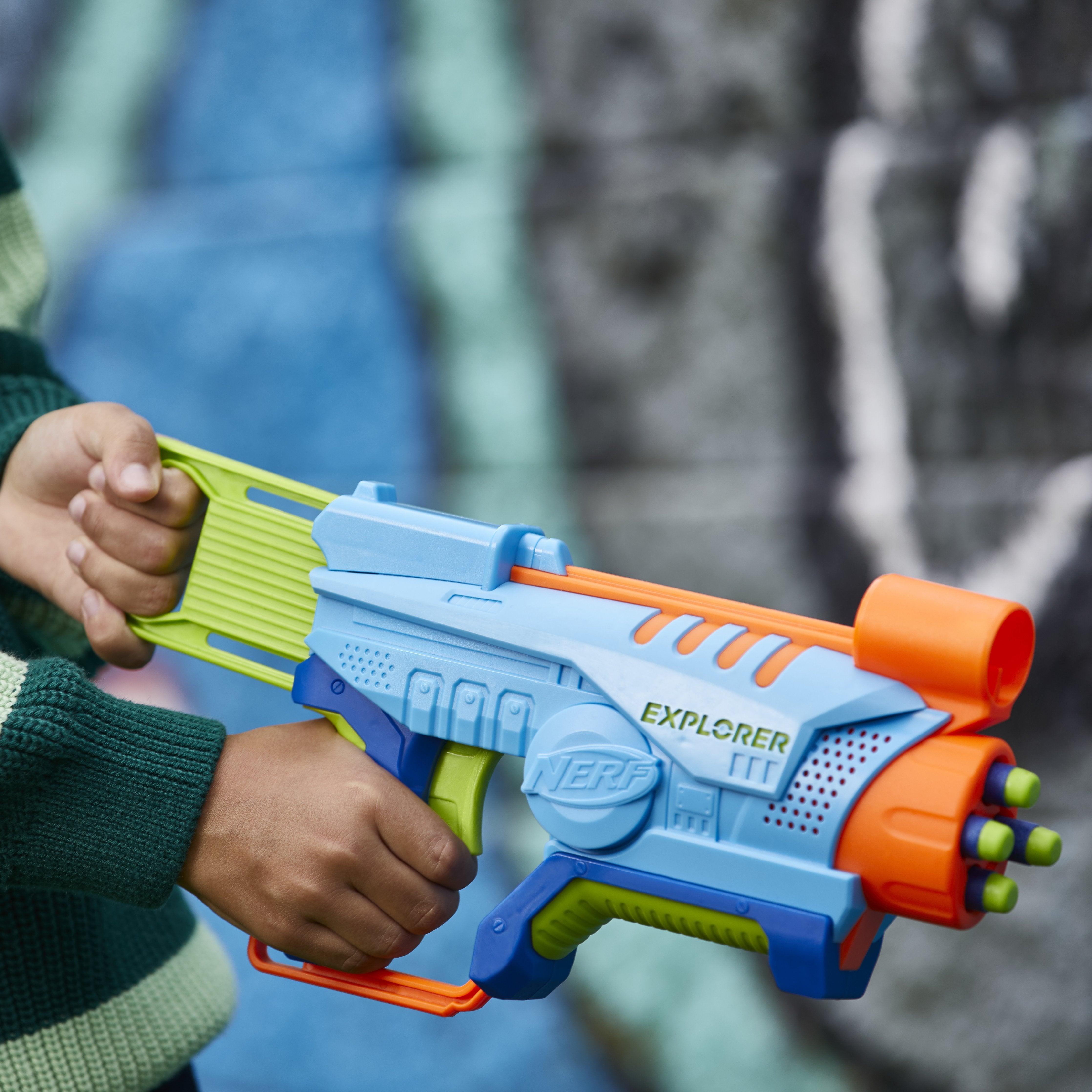 Pistola Hasbro Nerf Elite Junior Explorer, F6367eu4