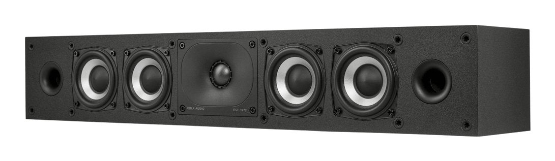 Polk Monitor Xt35c Black Altavoz Central De Estantería