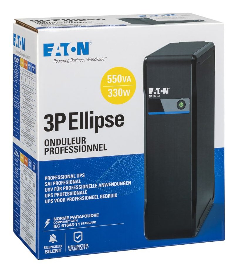 EAN 3553340621260 - Eaton 3P550I sistema de alimentación ininterrumpida (UPS) En espera (Fuera de línea) o Standby (Offline) imagen 8