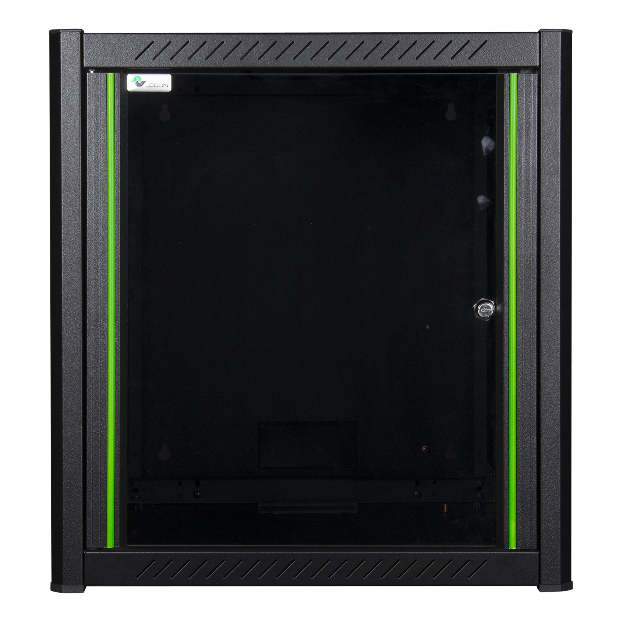 EAN 5420016848574 - LOGON RWP12U56BL armario rack 12U Bastidor de pared Negro imagen 2