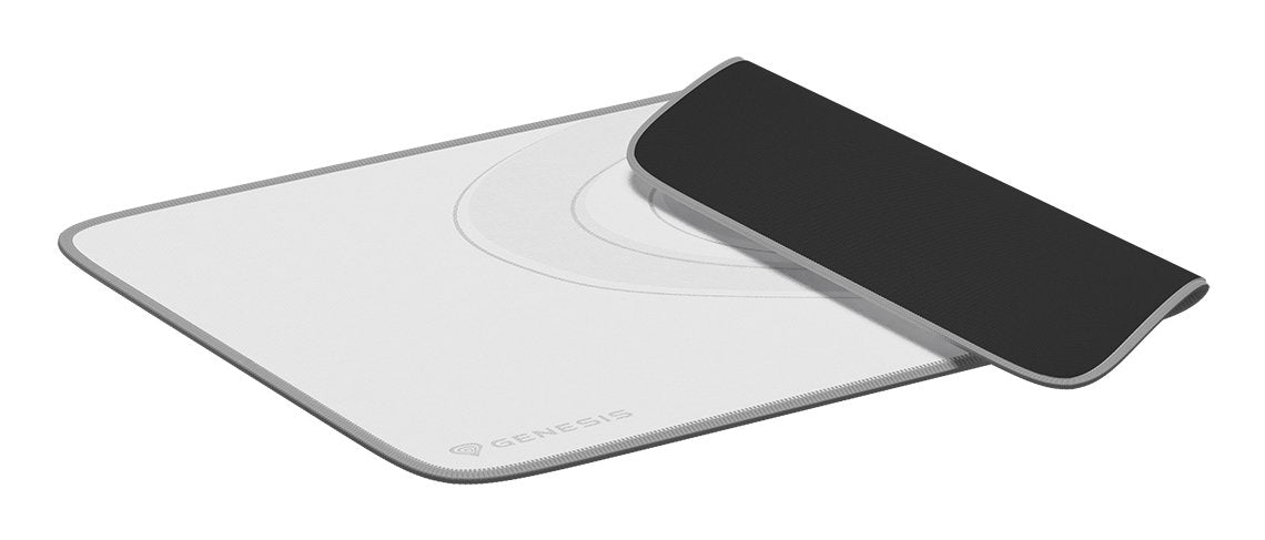 Alfombrilla Genesis Carbon 400 M Logo 350x250mm Gris / Blanco