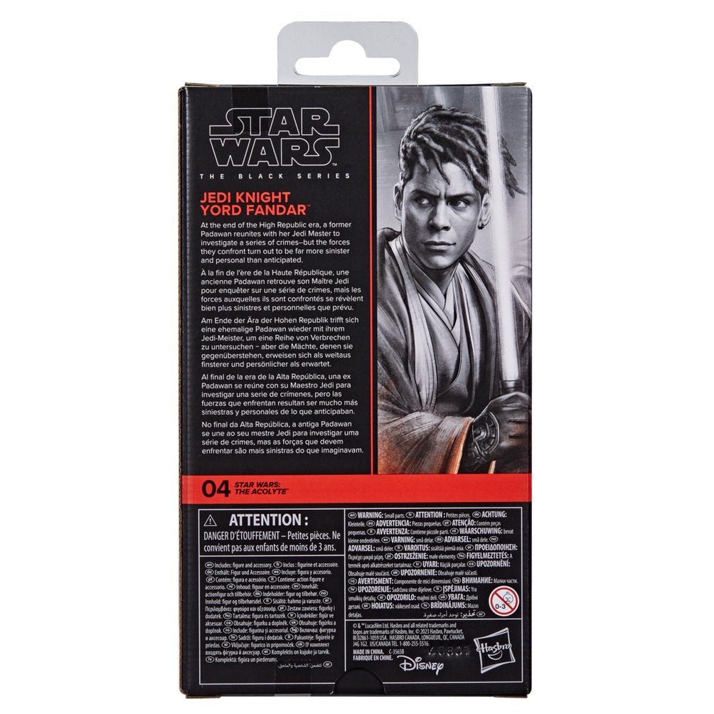 Figura Hasbro Star Wars The Black Series Jedi Knightyord Fandar