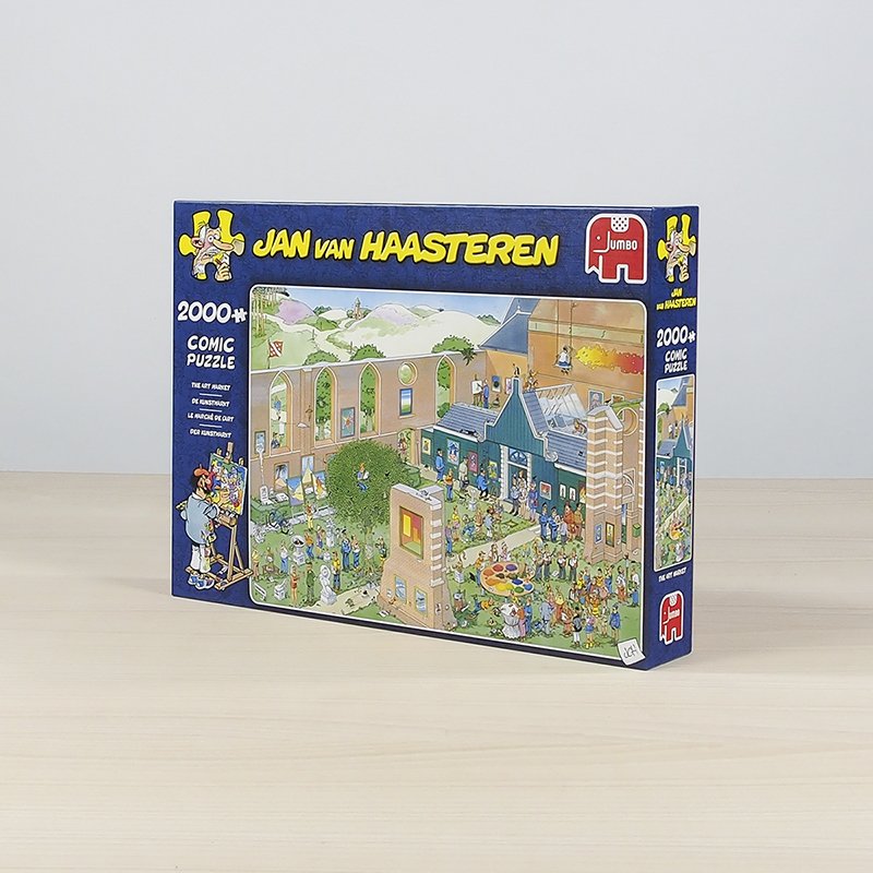 Jumbo Jan Van Haasteren Der Kunstmarkt 2000 Teile Puzzle (20023)
