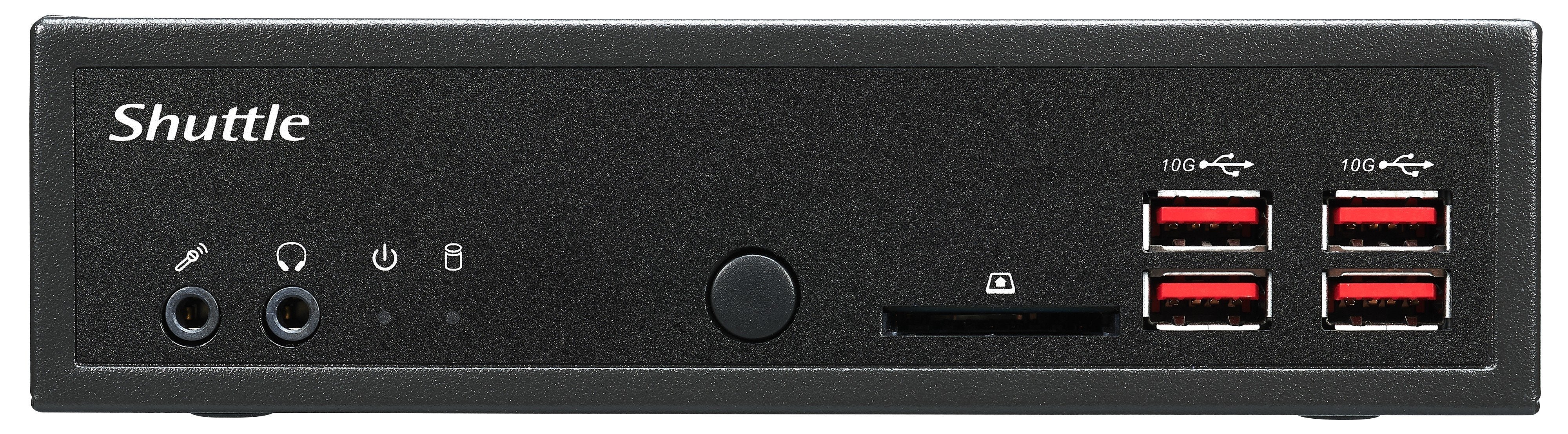EAN 0887993004464 - Shuttle DH32U5 PC/estación de trabajo barebone 1,35 l tamaño PC Negro i5-1135G7 Intel® SoC imagen 1